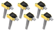 Load image into Gallery viewer, Coil - Ford 2.7L V6 EcoBoost 6pk - Yellow - ACCEL 140773-6