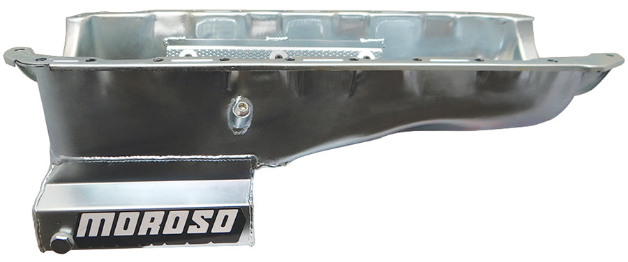 BBC 6qt Steel Oil Pan Gen IV GM A-Body Cars - Moroso 20416