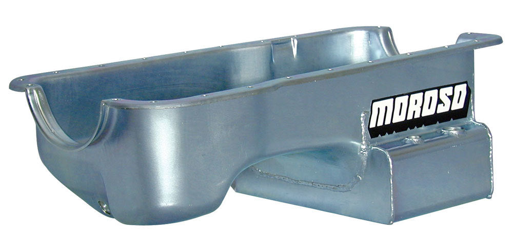 SBF 5.0L Oil Pan w/Kick- Out Sump- 7qt. - Moroso 20506