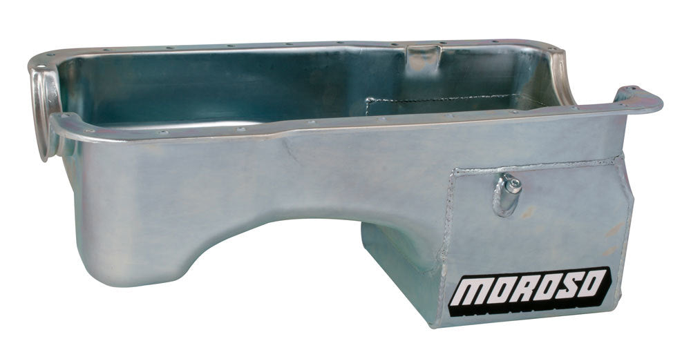 SBF 5.0L Oil Pan w/Deep Rear Sump- 7qt. - Moroso 20521