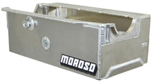 Load image into Gallery viewer, SBC Sprint Car Alum. Oil Pan - Wet Sump 9.5qts. - Moroso 21330