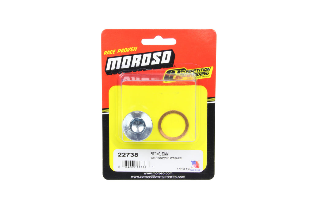 Plug Fitting - 20mm x 1.5mm - Moroso 22738